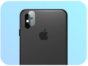 2-PAK Szkło Na Aparat Do iPhone X / XS / XS Max (Hartowane, Na Obiektyw) 3