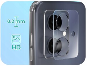 2-PAK Szkło Na Aparat Do Motorola Moto G54 (Hartowane, Na Obiektyw, 9H) 2