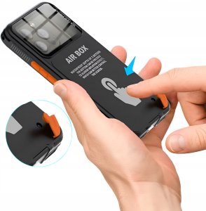 Etui Wodoodporne Do 6.1 Cali Uniwersalne (Obudowa, 360, Pancerne, Czarne) 5