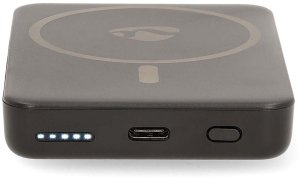 NEDIS Powerbank 5000mAh für kabelloses Laden, schwarz 16