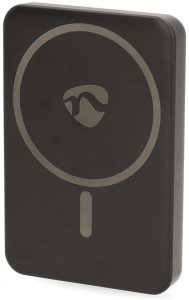 NEDIS Powerbank 5000mAh für kabelloses Laden, schwarz 19