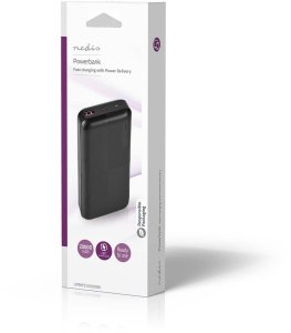 NEDIS Powerbank 20000mAh, schwarz 9