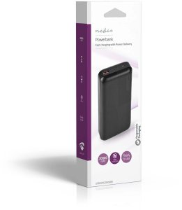 NEDIS Powerbank 20000mAh, schwarz 10