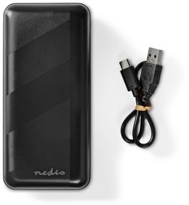 NEDIS Powerbank 30000mAh, schwarz 11