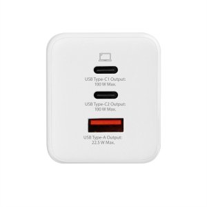 Ładowarka sieciowa Skross 100W GaN Combo EU 2