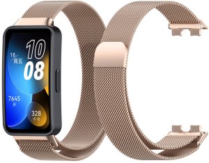 Bransoleta Pasek Opaska do Huawei Band 8, Stalowa 1