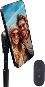 InLine® Magnetisches Handy Stativ & Selfie Stick, Bluetooth Funkauslöser 4