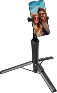 InLine® Magnetisches Handy Stativ & Selfie Stick, Bluetooth Funkauslöser 5