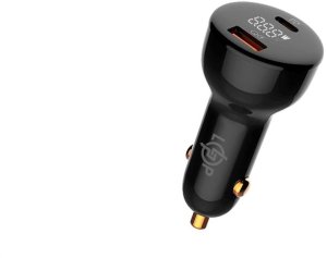 ŁADOWARKA SAMOCHODOWA 1ŁADOWARKA SAMOCHODOWA 100W Type-C+USB QC4/PD3.0/PPS WCH0100W Type-C+USB QC4/PD3.0/PPS WCH01 1