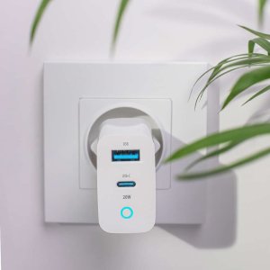Forever ładowarka sieciowa PD QC TC-06-20AC 1x USB-C 1x USB 20W biała 5