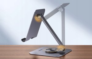 Obrotowa podstawka pod tablet UGREEN LP894 360° (szara) 5