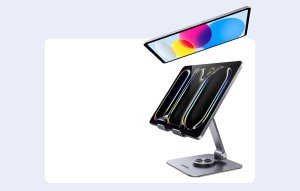 Obrotowa podstawka pod tablet UGREEN LP894 360° (szara) 7