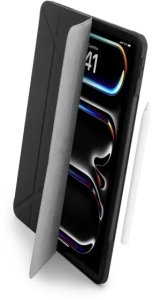 Pipetto iPad Pro 13 (2024) Origami No4 Folio Case - Juodas 2