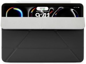 Pipetto iPad Pro 13 (2024) Origami No4 Folio Case - Juodas 5