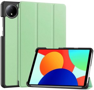 Etui Supero Smartcase z klapką magnetyczne do Xiaomi Redmi Pad SE 8.7, zielone 1
