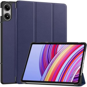 Etui z klapką Supero Smartcase do Xiaomi Redmi Pad Pro 2024, granatowe 1