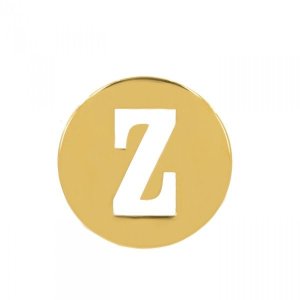Złota zawieszka "Z" ZA.00448 pr.585 1