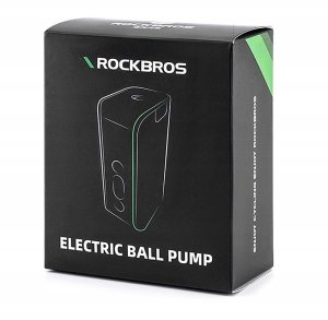 Pompka elektryczna Rockbros 42520006001 kompresor z cyfrowym wyświetlaczem do piłek / balonów - niebieska 15