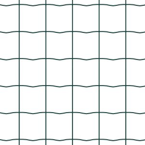 vidaXL Euro Fence z 7 słupkami 0.8x10 m Stal ocynkowana Zielona 5