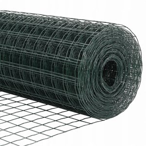 vidaXL Euro Fence Zielony 1x25 m Stal 7