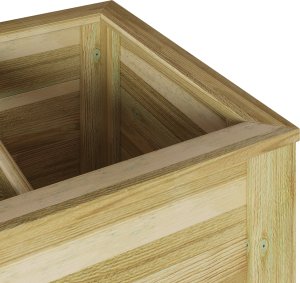 vidaXL Stojak na rośliny 85x46x94 cm drewno sosnowe impregnowane 8