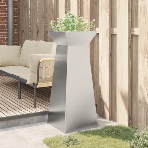 vidaXL Stojak na rośliny Stal nierdzewna 40 x 40 x 101 cm Trwały 2