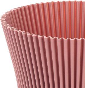 KADAX Doniczka Donica Na Kwiaty 15cm Osłonka Rośliny Kwietnik Plastikowa Różowa 10