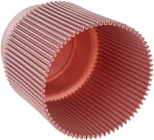 KADAX Doniczka Donica Na Kwiaty 17cm Osłonka Rośliny Kwietnik Plastikowa Różowa 12