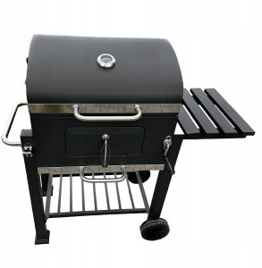 Duży Grill węglowy żeliwny ruszt 113,5x50x107 cm 12
