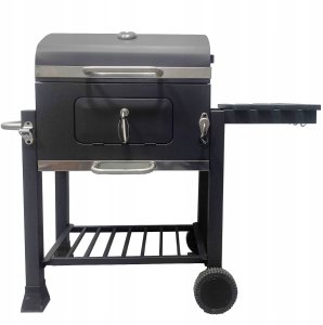 Duży Grill węglowy żeliwny ruszt 113,5x50x107 cm 2