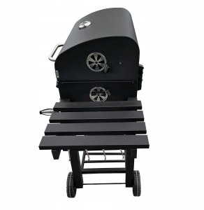 Duży Grill węglowy żeliwny ruszt 113,5x50x107 cm 10