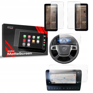 Folia matowa GrizzGlass CarDisplay Protection do Mercedes Actros 2019-2024 [4w1] 1