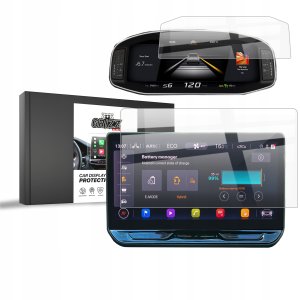 Folia ceramiczna GrizzGlass CarDisplay Protection do Cupra Terramar 12,9“ 2024 [2w1] 1
