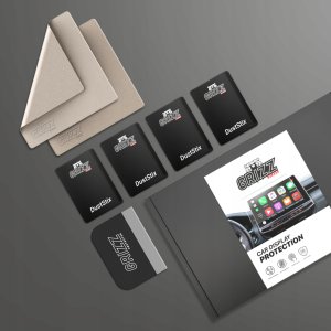 Folia ceramiczna GrizzGlass CarDisplay Protection do radia samochodowego Android BMW 1 F20 F21 10,25" 2011-2019 6