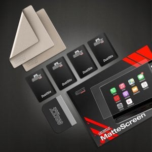 Folia matowa GrizzGlass CarDisplay Protection do Audi A3 8P Android Radio 2002-2013 4