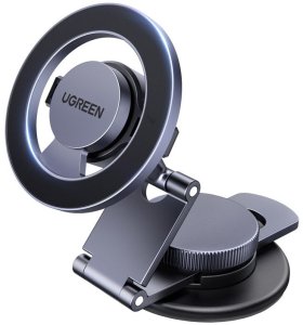 Uchwyt samochodowy na kokpit z ładowarką bezprzewodową UGREEN LP865 MagSafe 15W (czarny) 2