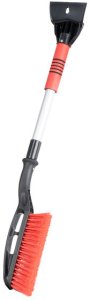 Szczotka zmiotka skrobaczka do szyb śniegu lodu teleskopowa 75-94cm amio-04150 1