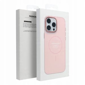 Futerał FRAME MAG COVER kompatybilny z MagSafe do IPHONE 16 PRO pudrowy róż 3