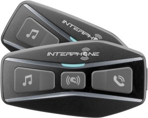 Intercom motocyklowy INTERPHONE U-COM 4, komplet na 2 kaski 1