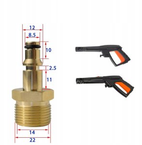 Adapter M22 / Szybkozłączka węża Patriot / Daewoo / Bort / Yili 2
