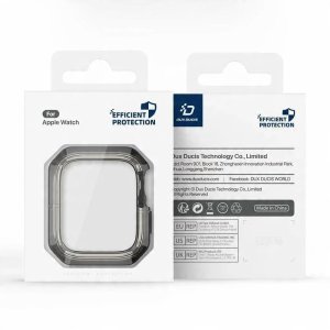 DUX DUCIS futerał TAMO do Apple Watch serii 10 46 mm transparentny z czarnym 5