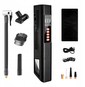 Extralink | Odkurzacz samochodowy | z kompresorem 2w1 12V USB 1