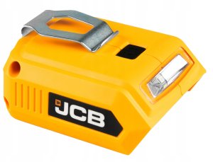 JCB Adapter do ładowania USB, z latarką LED 3