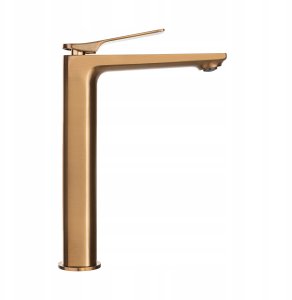 Invena bateria umywalkowa wysoka Neri Plus, miedź BU-P1-W14-L 3