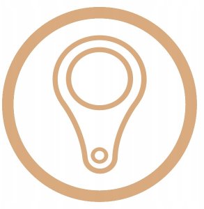 Invena bateria umywalkowa wysoka Neri Plus, miedź BU-P1-W14-L 6