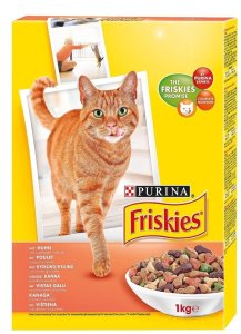 CAT FOOD FRISKIES CHICKEN VEGETABLE 1KG 2