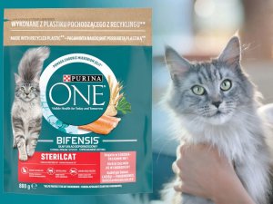 ONE STERILCAT CHICKEN WHEAT 800G LT 4