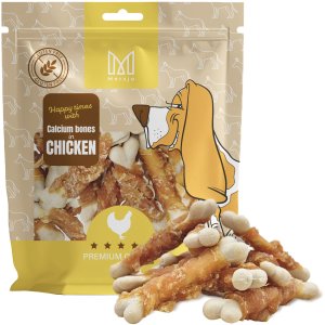 Mersjo Kostki wapienne z kurczakiem przysmak dla psa bez zbóż 500g 3