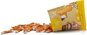 Mersjo Kostki wapienne z kurczakiem przysmak dla psa bez zbóż 500g 6