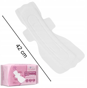 1554 PODKŁADY POPORODOWE WYSOKOCHŁONNE 10SZT  L  BL155 3